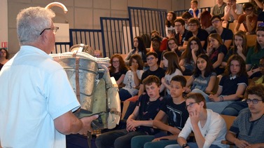 Conférence aux élèves du collège des Tilleuls à Commercy 