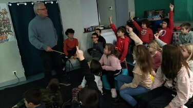 Intervention classe de CM1 à l'école de Stenay