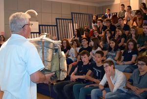 Conférence aux élèves du collège des Tilleuls à Commercy 