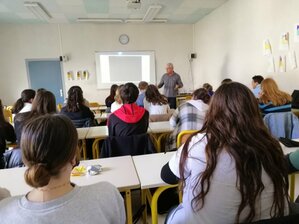 Conférences au lycée Freyssinet et au lycée Ste Anne.