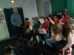 Intervention classe de CM1 à l'école de Stenay