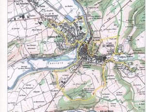 Parcours de 17 kms Saint-Mihiel