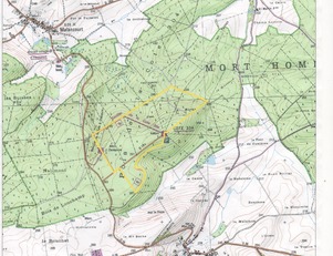 Rive gauche : parcours côte 304 - 6 km